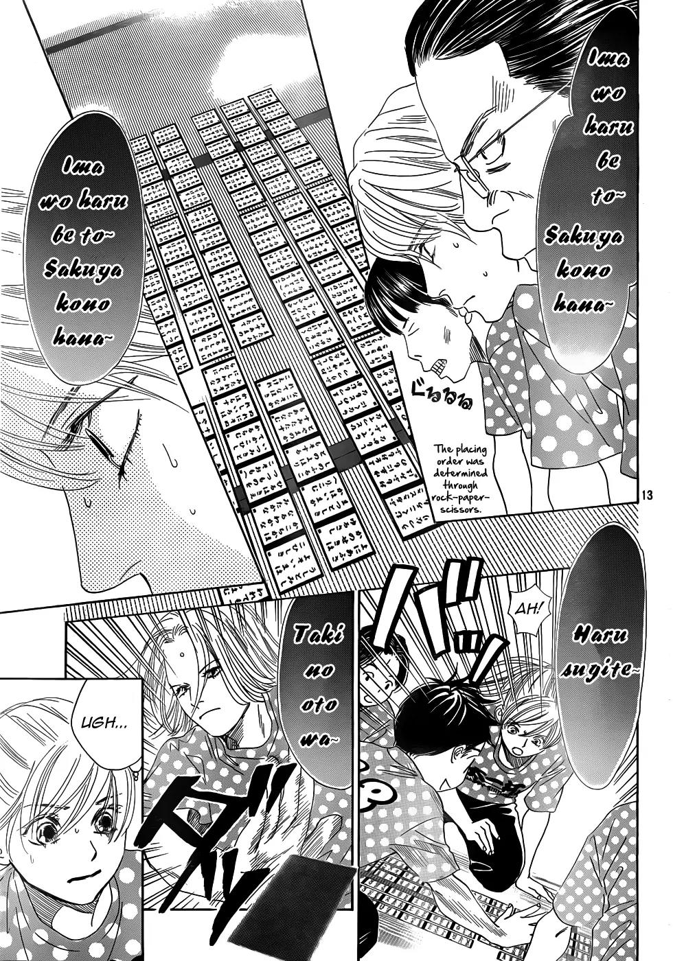 Chihayafuru Chapter 137 page 13 - Chapter 137