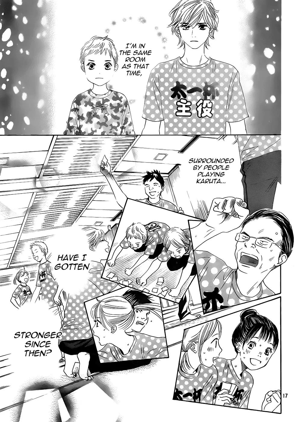 Chihayafuru Chapter 137 page 17 - Chapter 137
