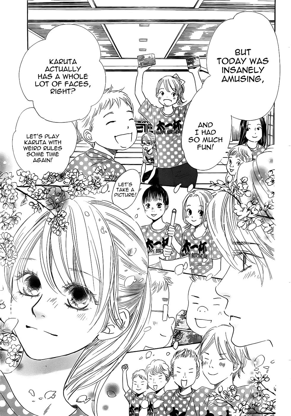 Chihayafuru Chapter 137 page 21 - Chapter 137