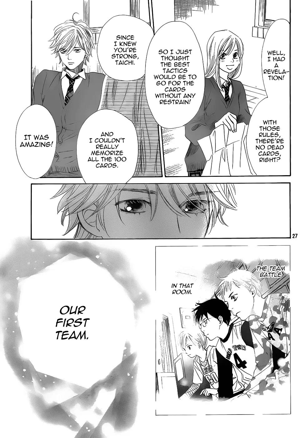 Chihayafuru Chapter 137 page 27 - Chapter 137