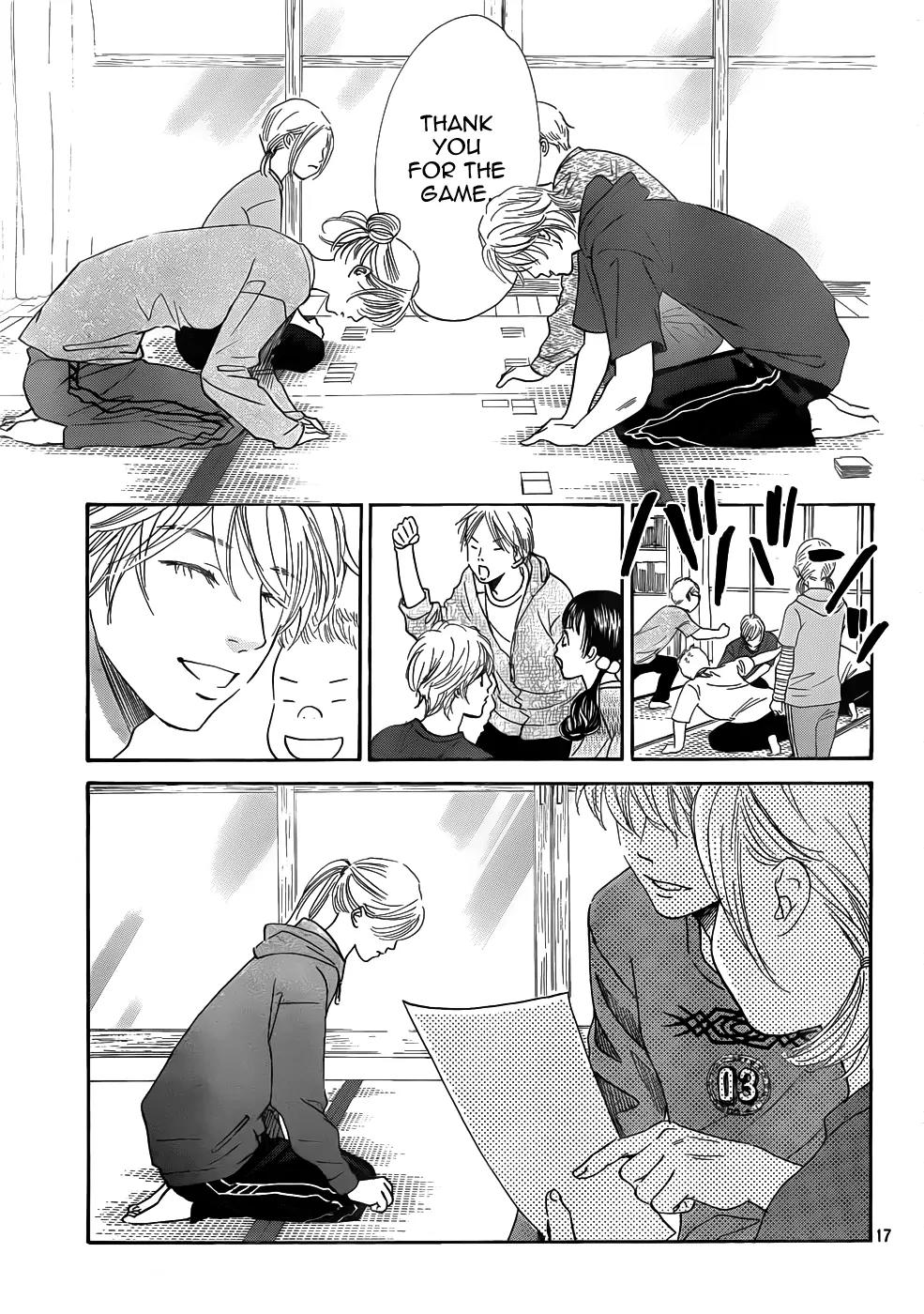 Chihayafuru Chapter 138 page 18 - Chapter 138