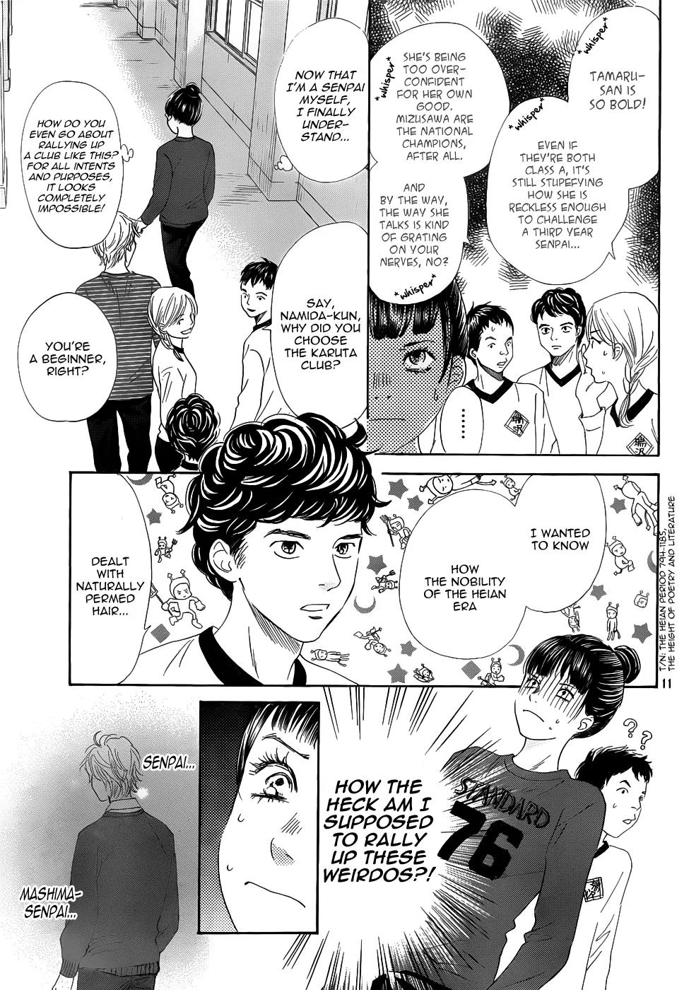 Chihayafuru Chapter 139 page 11 - Chapter 139