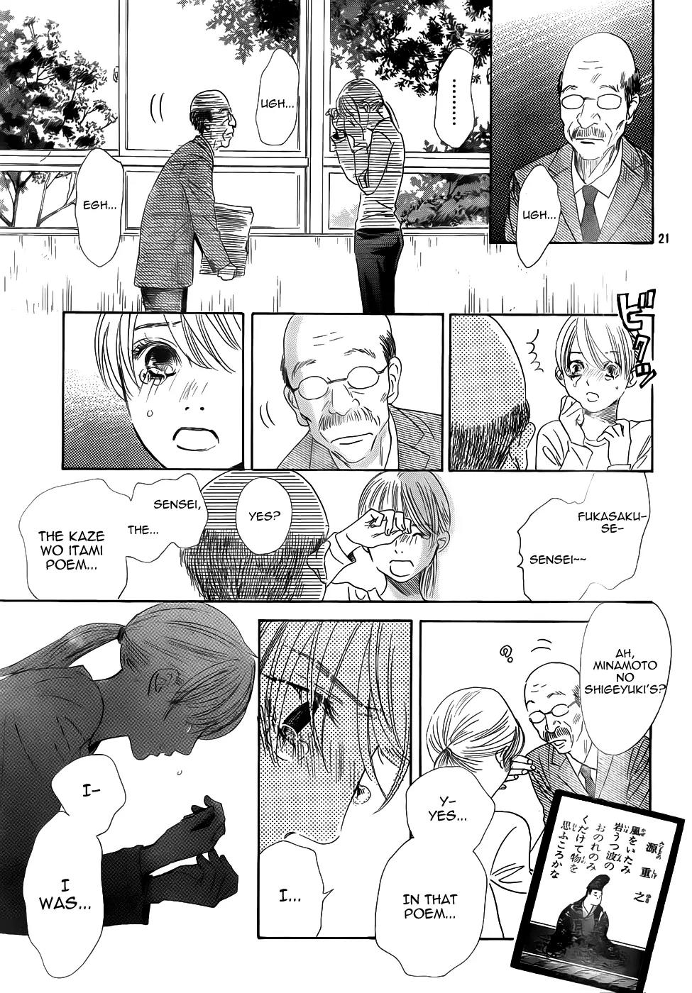 Chihayafuru Chapter 139 page 21 - Chapter 139