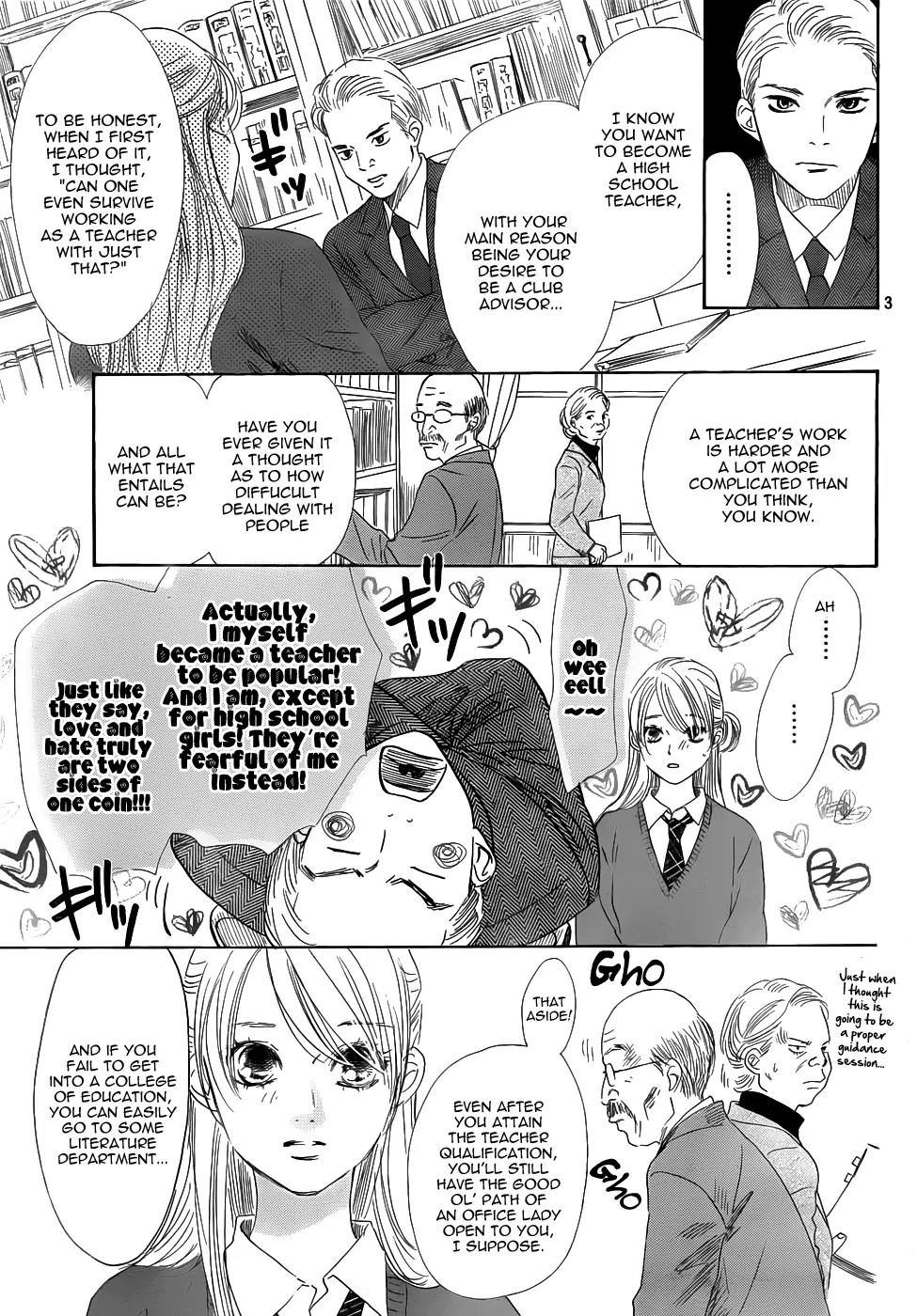 Chihayafuru Chapter 139 page 3 - Chapter 139