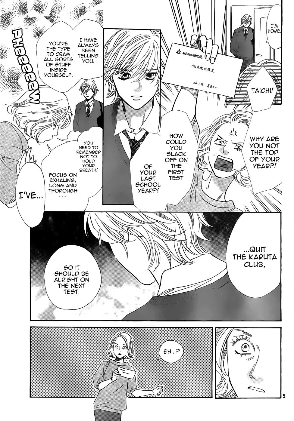 Chihayafuru Chapter 139 page 5 - Chapter 139