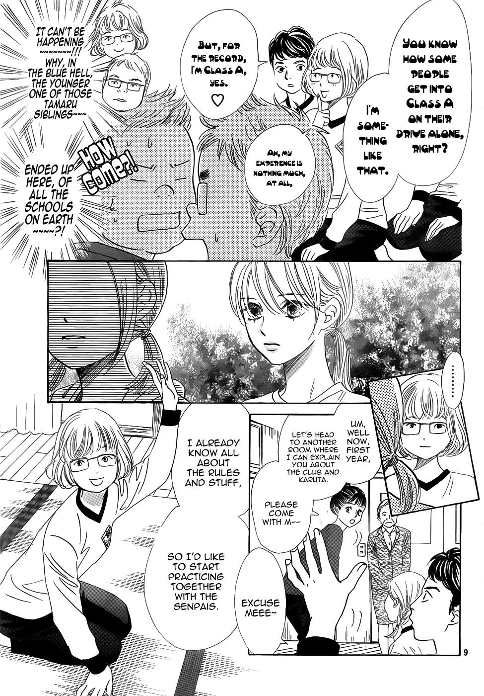 Chihayafuru Chapter 139 page 9 - Chapter 139