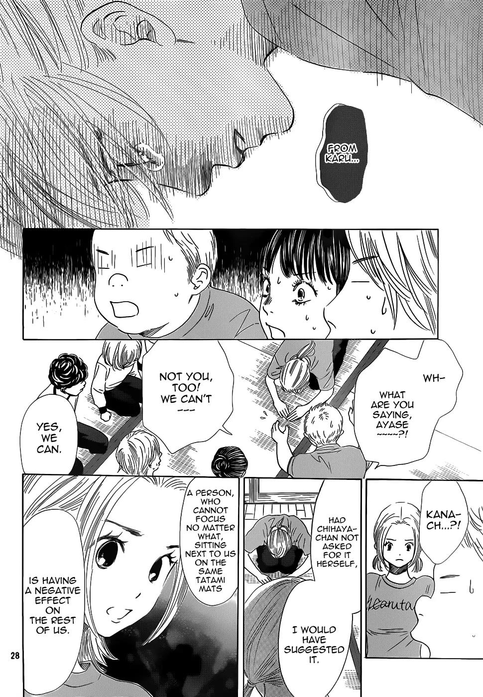 Chihayafuru Chapter 140 page 28 - Chapter 140