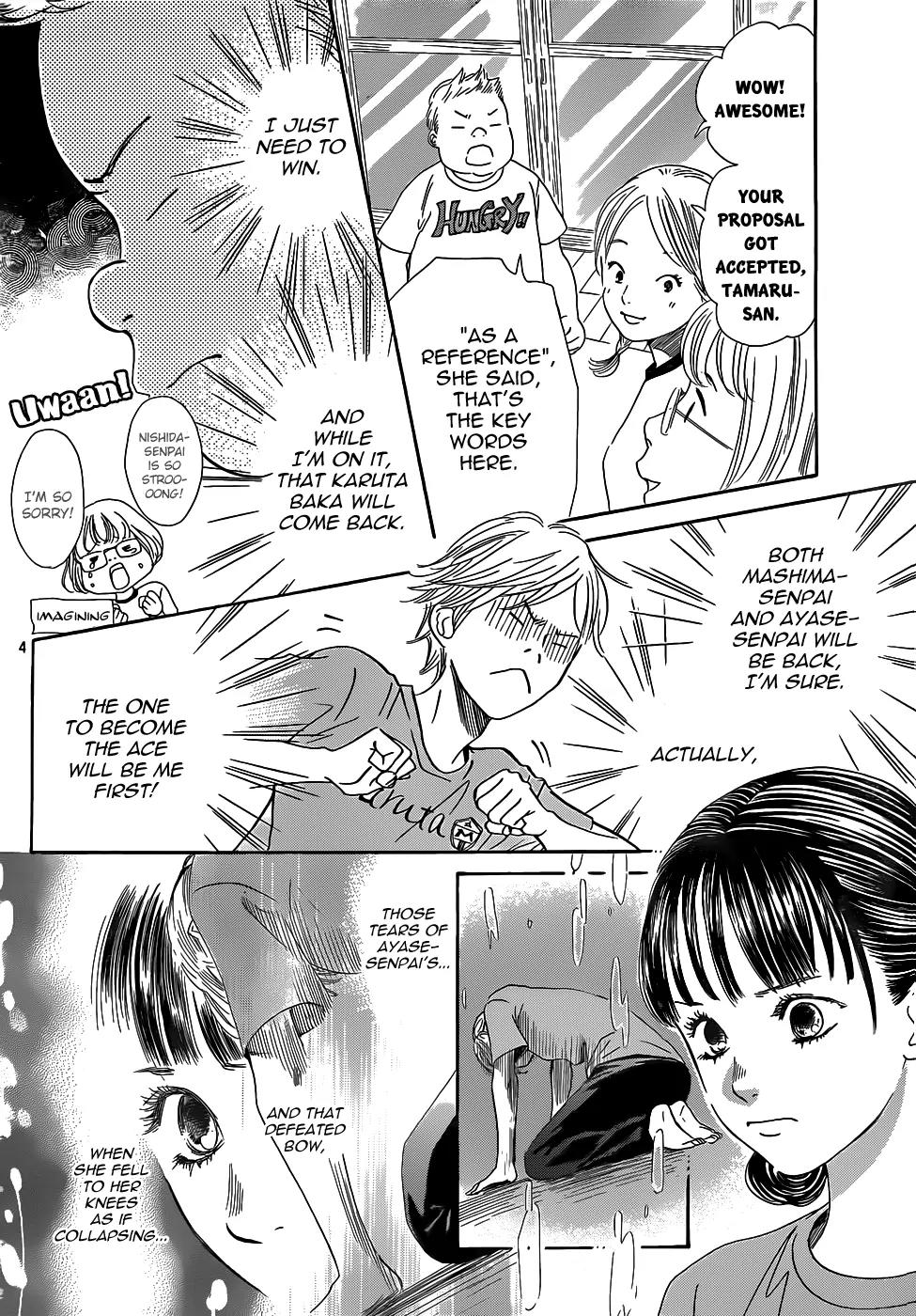 Chihayafuru Chapter 141 page 6 - Chapter 141