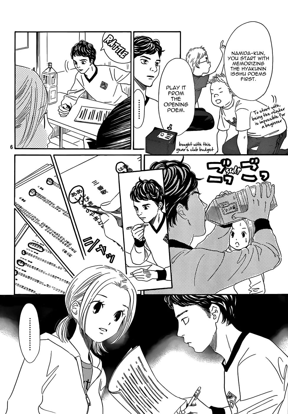 Chihayafuru Chapter 141 page 8 - Chapter 141