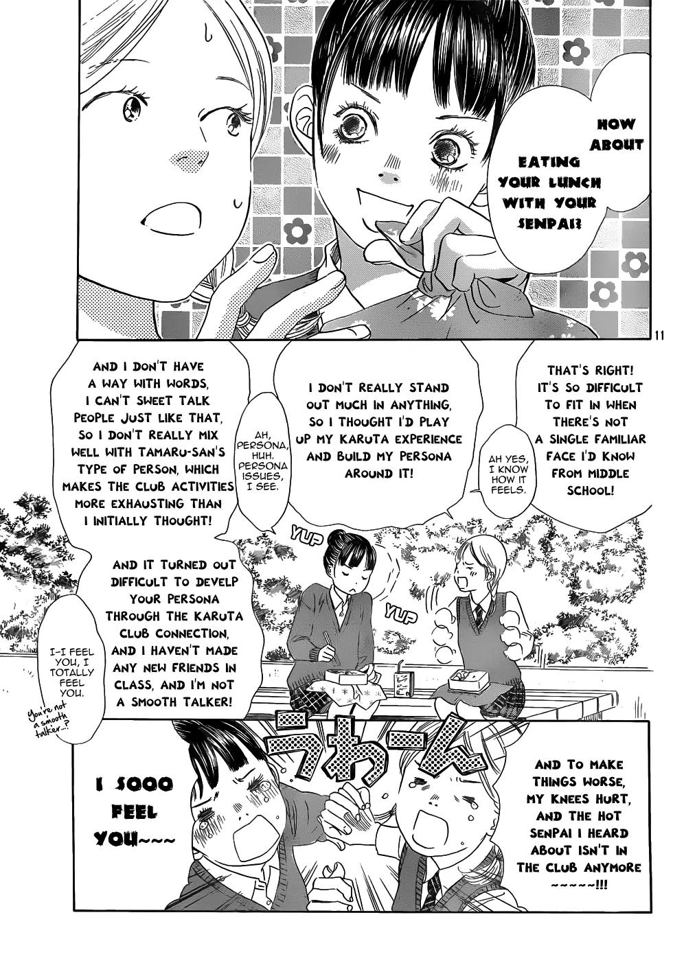 Chihayafuru Chapter 142 page 11 - Chapter 142