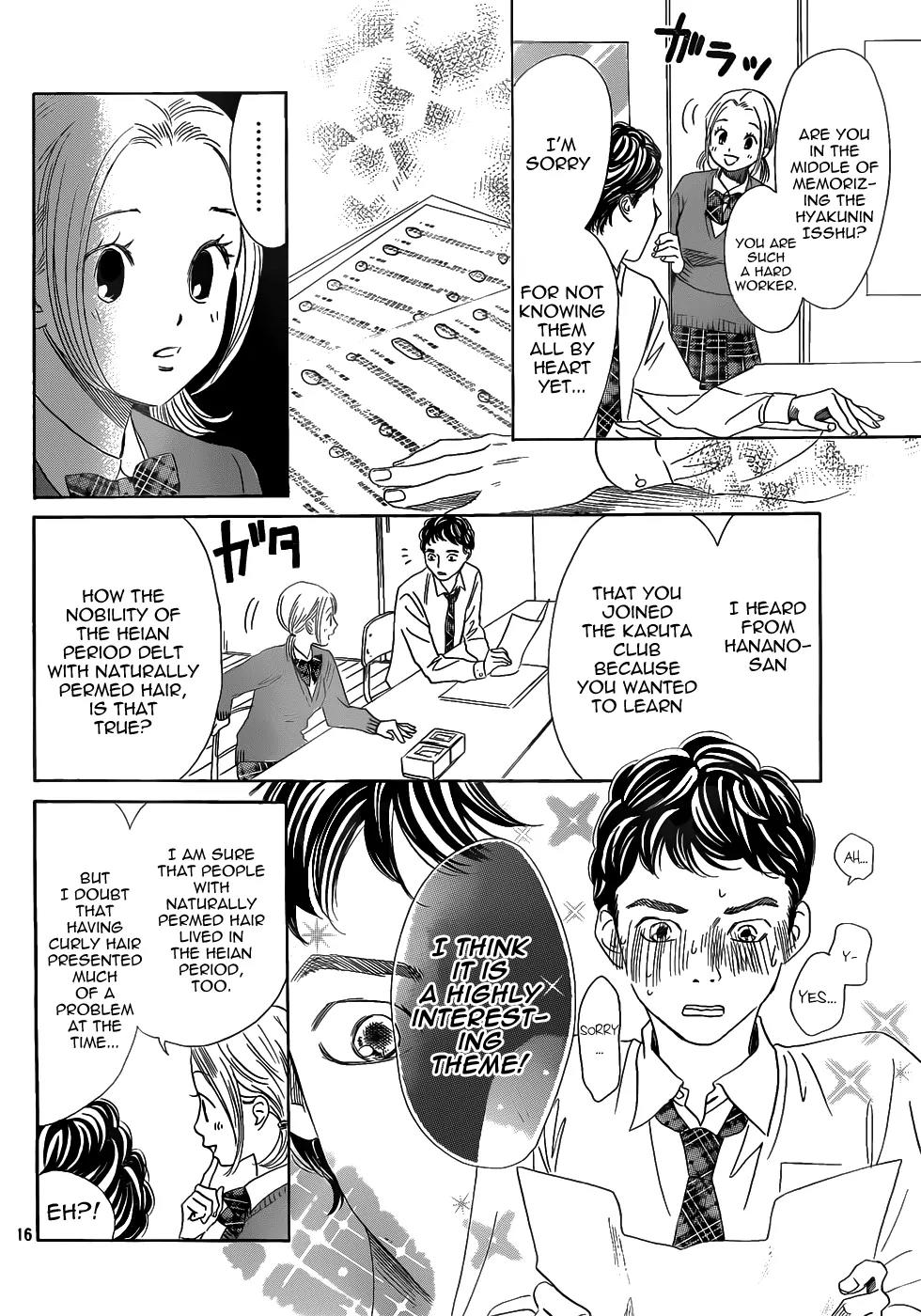 Chihayafuru Chapter 142 page 16 - Chapter 142
