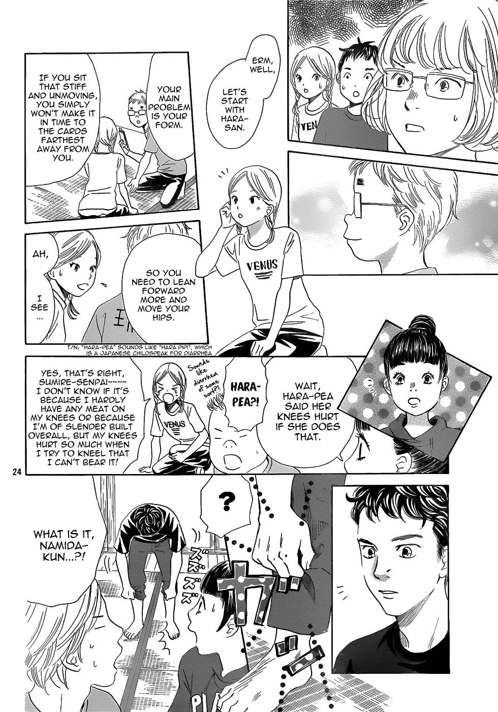 Chihayafuru Chapter 142 page 24 - Chapter 142