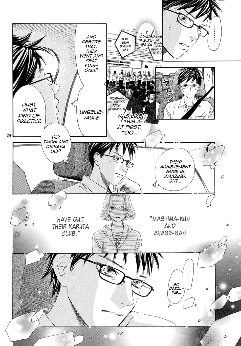 Chihayafuru Chapter 143 page 25 - Chapter 143