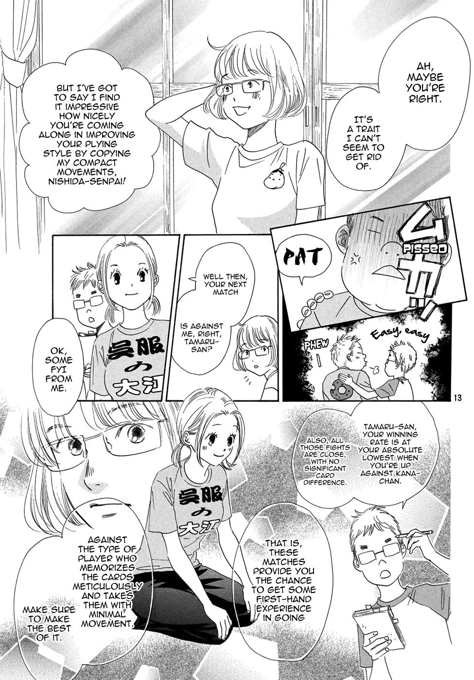 Chihayafuru Chapter 144 page 14 - Chapter 144