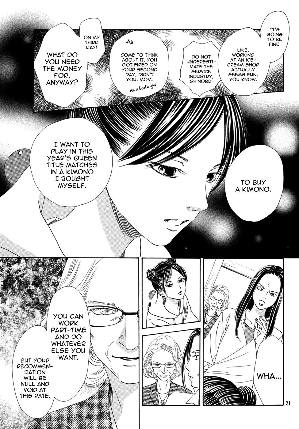 Chihayafuru Chapter 144 page 22 - Chapter 144