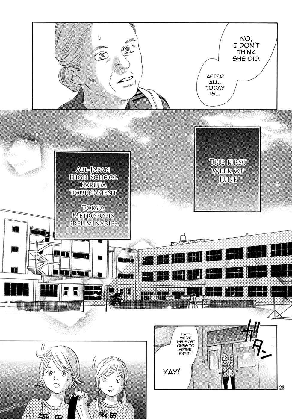 Chihayafuru Chapter 144 page 24 - Chapter 144