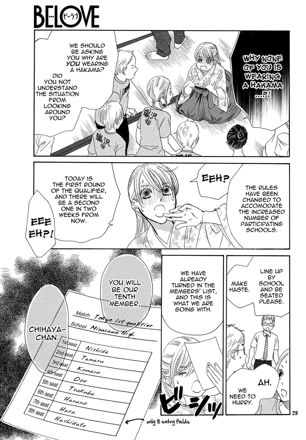Chihayafuru Chapter 144 page 29 - Chapter 144