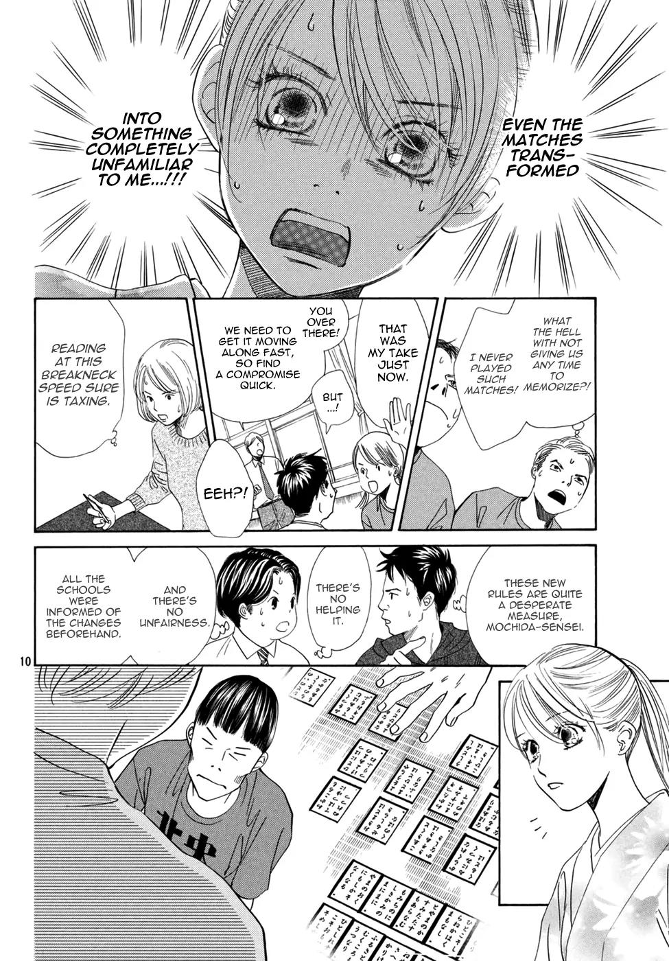 Chihayafuru Chapter 145 page 12 - Chapter 145