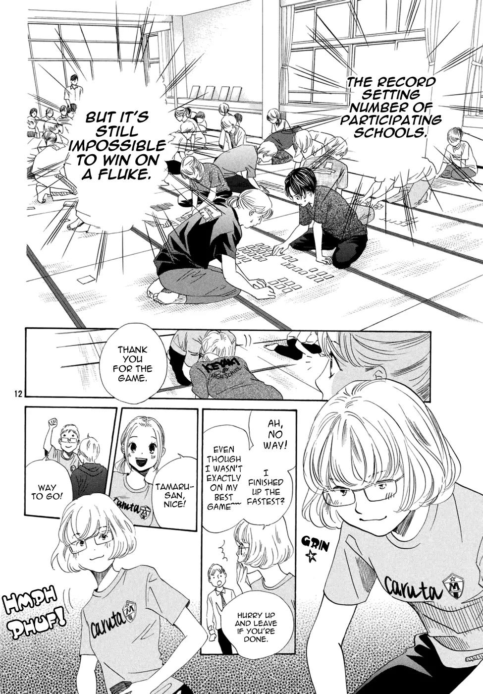 Chihayafuru Chapter 145 page 14 - Chapter 145