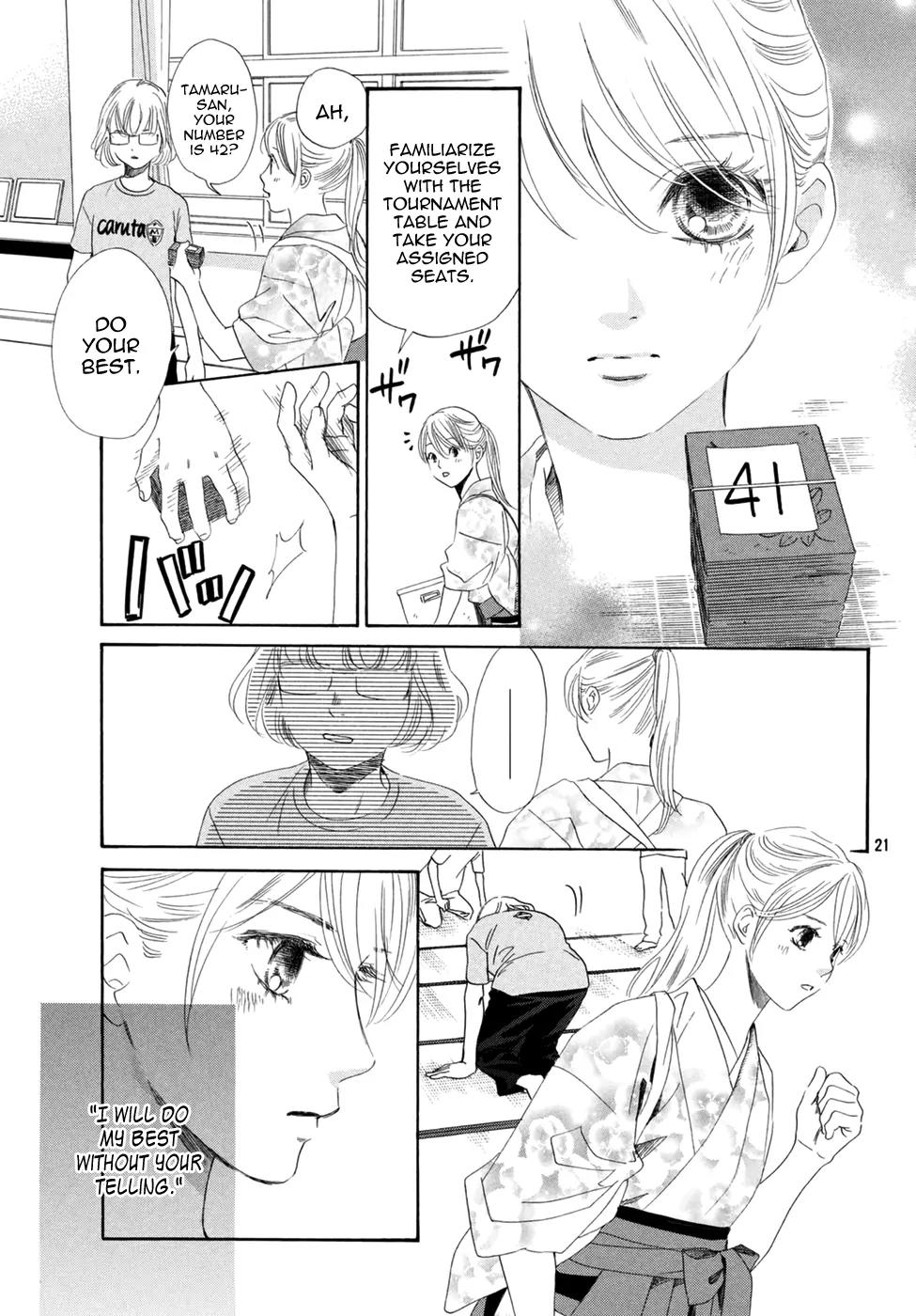 Chihayafuru Chapter 145 page 23 - Chapter 145