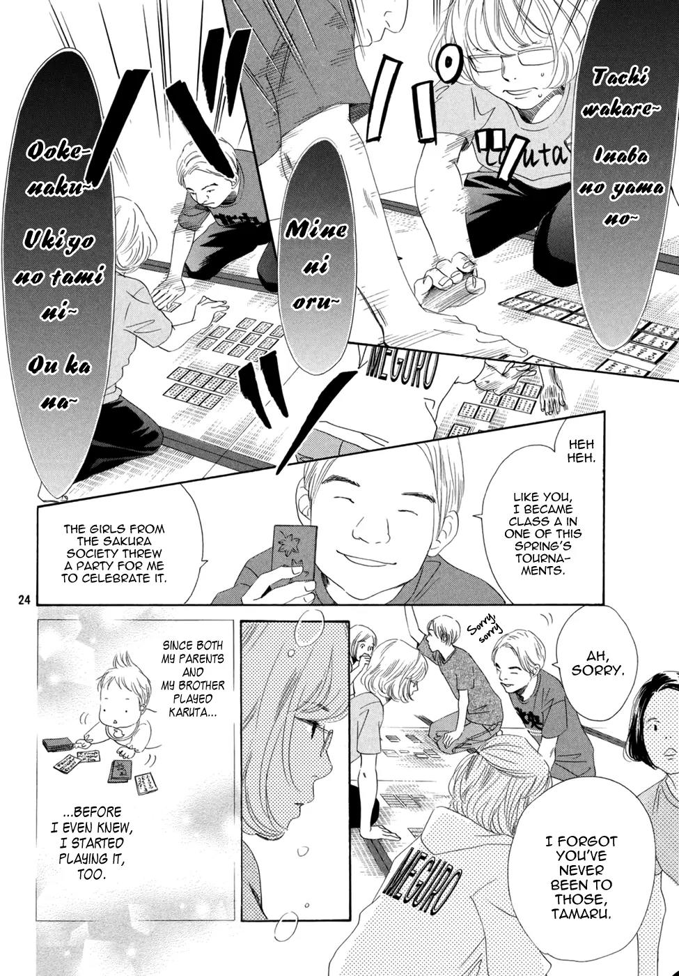 Chihayafuru Chapter 145 page 26 - Chapter 145