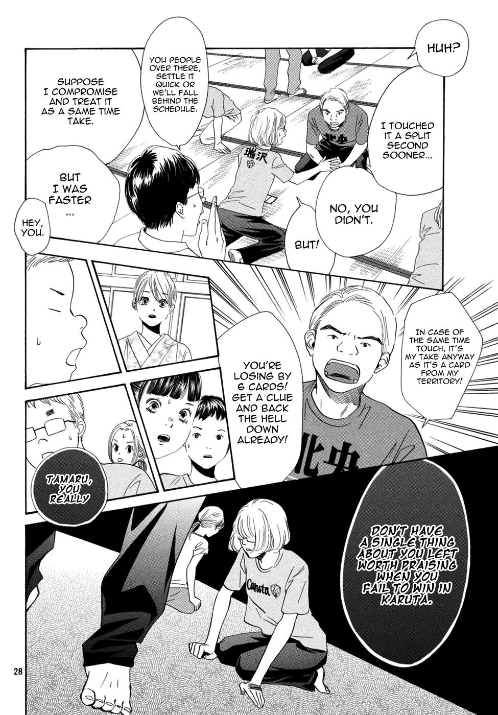Chihayafuru Chapter 145 page 30 - Chapter 145