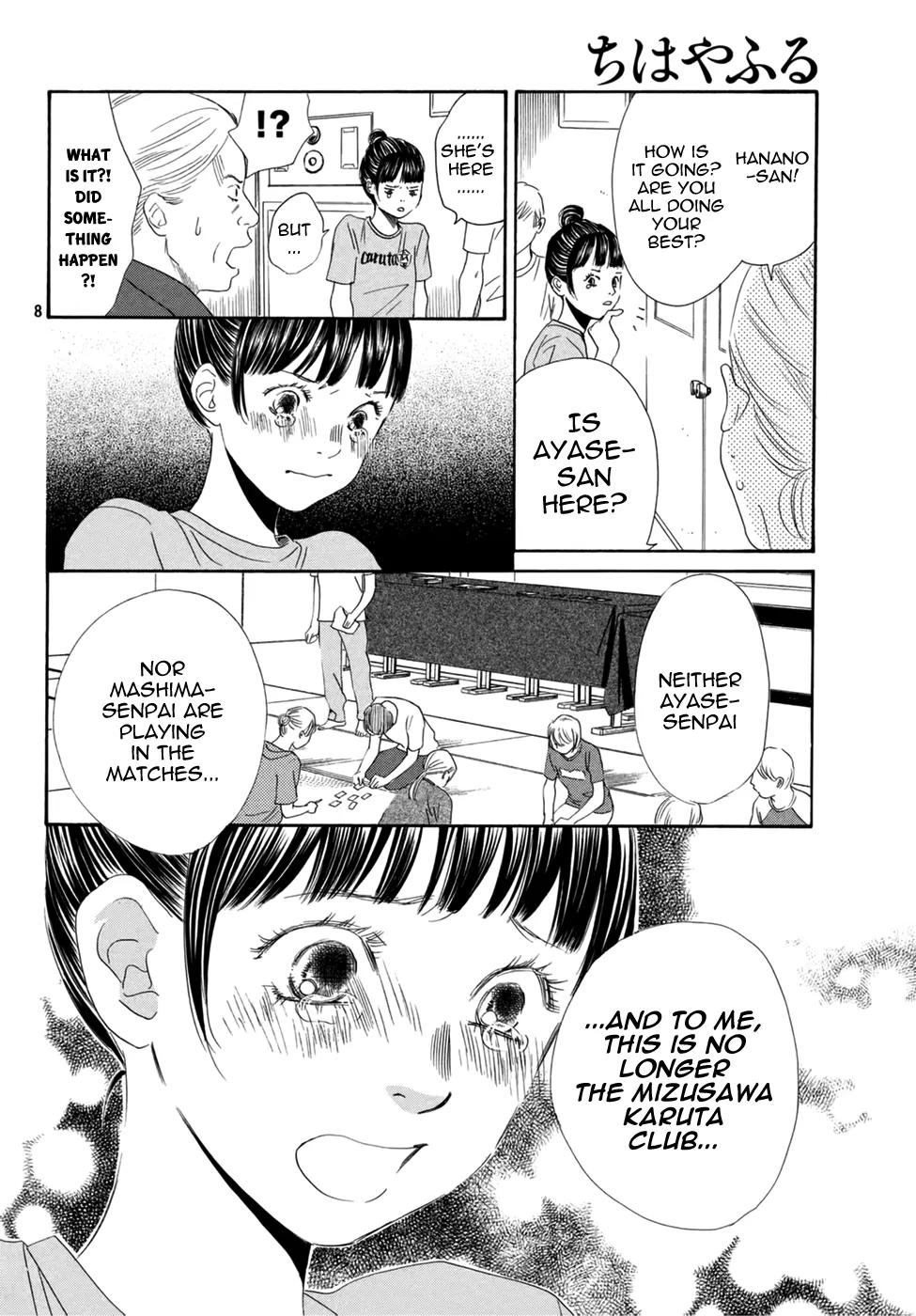 Chihayafuru Chapter 146 page 10 - Chapter 146