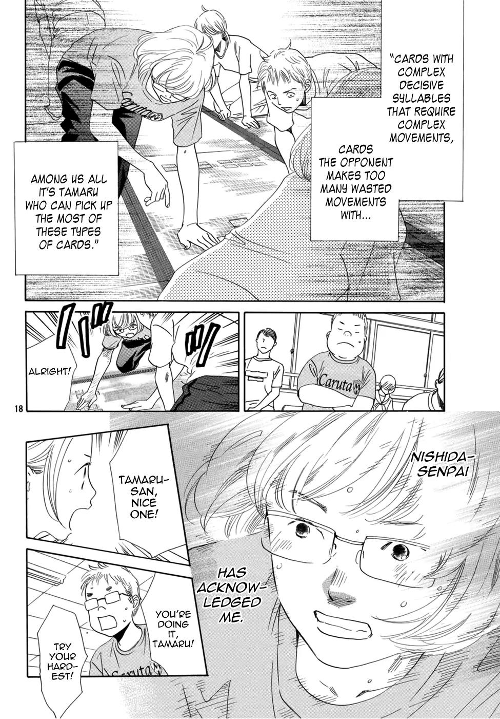 Chihayafuru Chapter 146 page 20 - Chapter 146