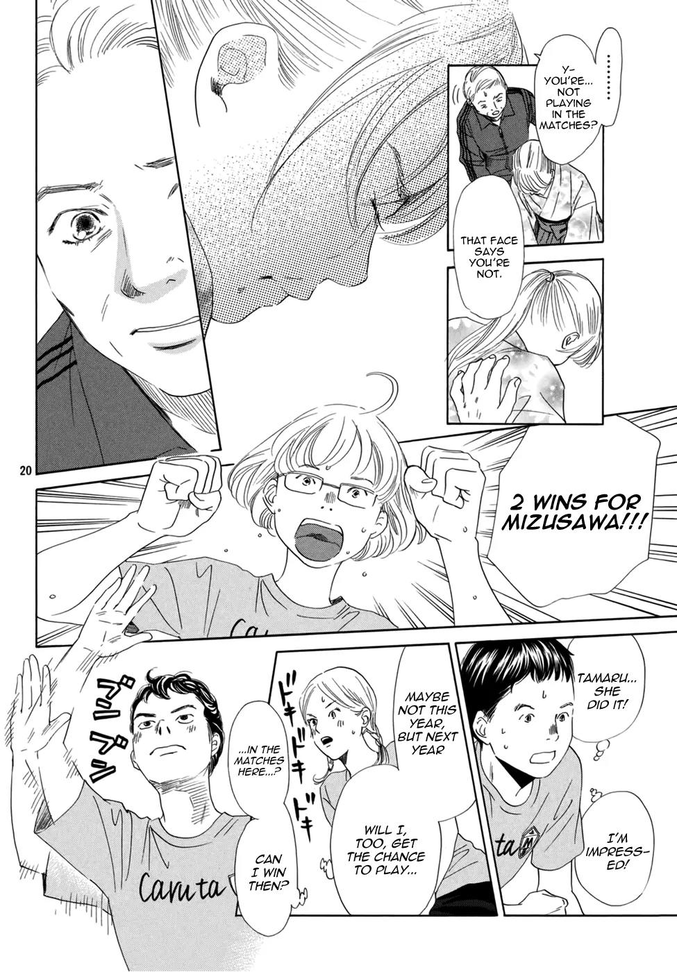Chihayafuru Chapter 146 page 22 - Chapter 146