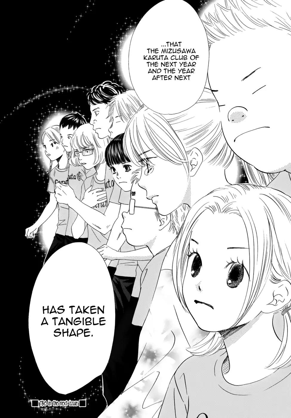 Chihayafuru Chapter 146 page 33 - Chapter 146