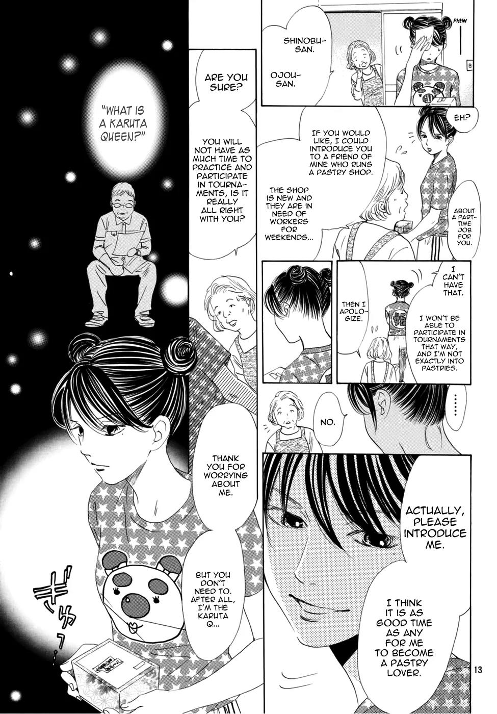 Chihayafuru Chapter 147 page 12 - Chapter 147
