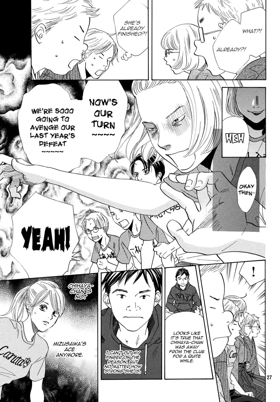 Chihayafuru Chapter 147 page 25 - Chapter 147