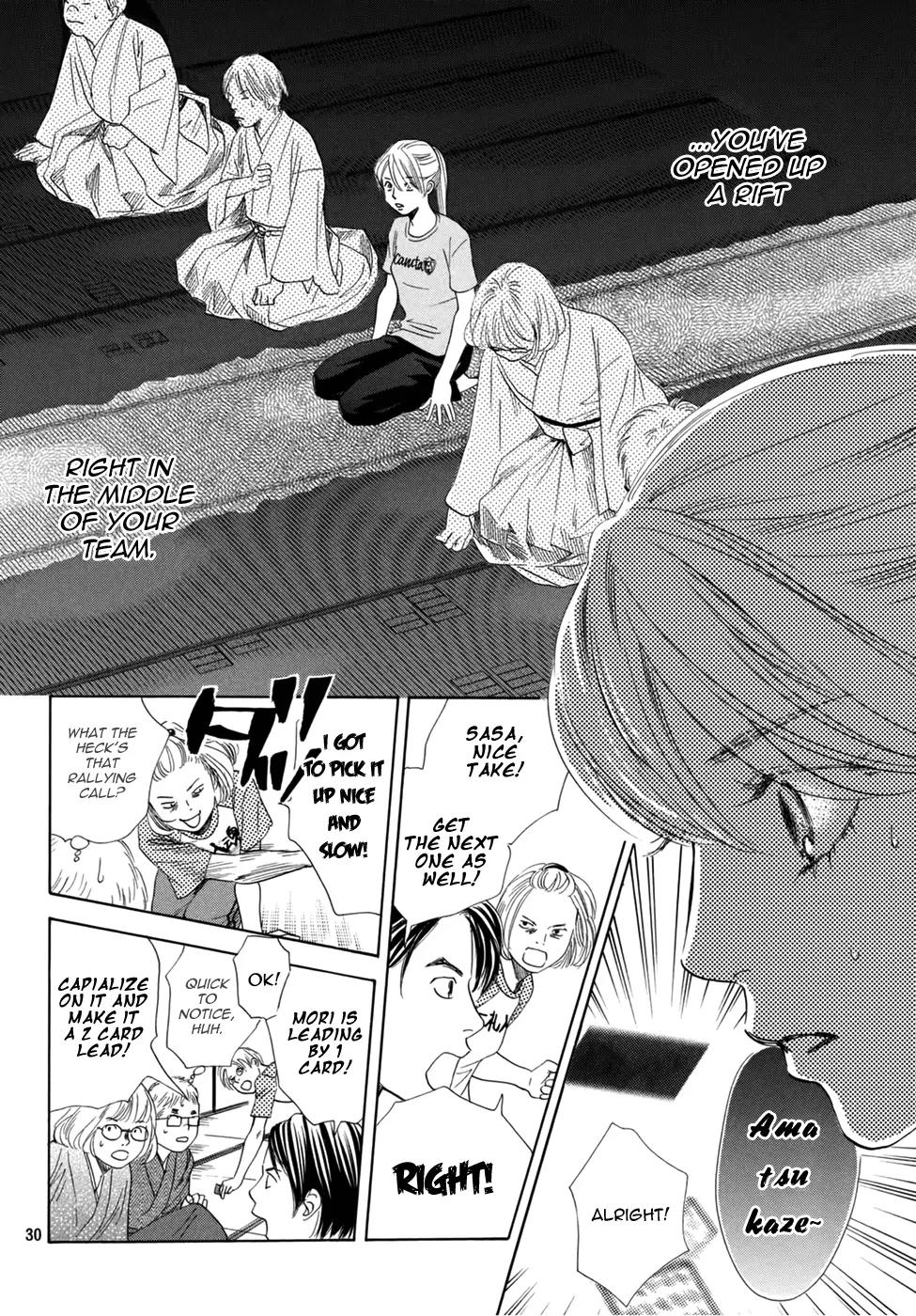 Chihayafuru Chapter 147 page 28 - Chapter 147