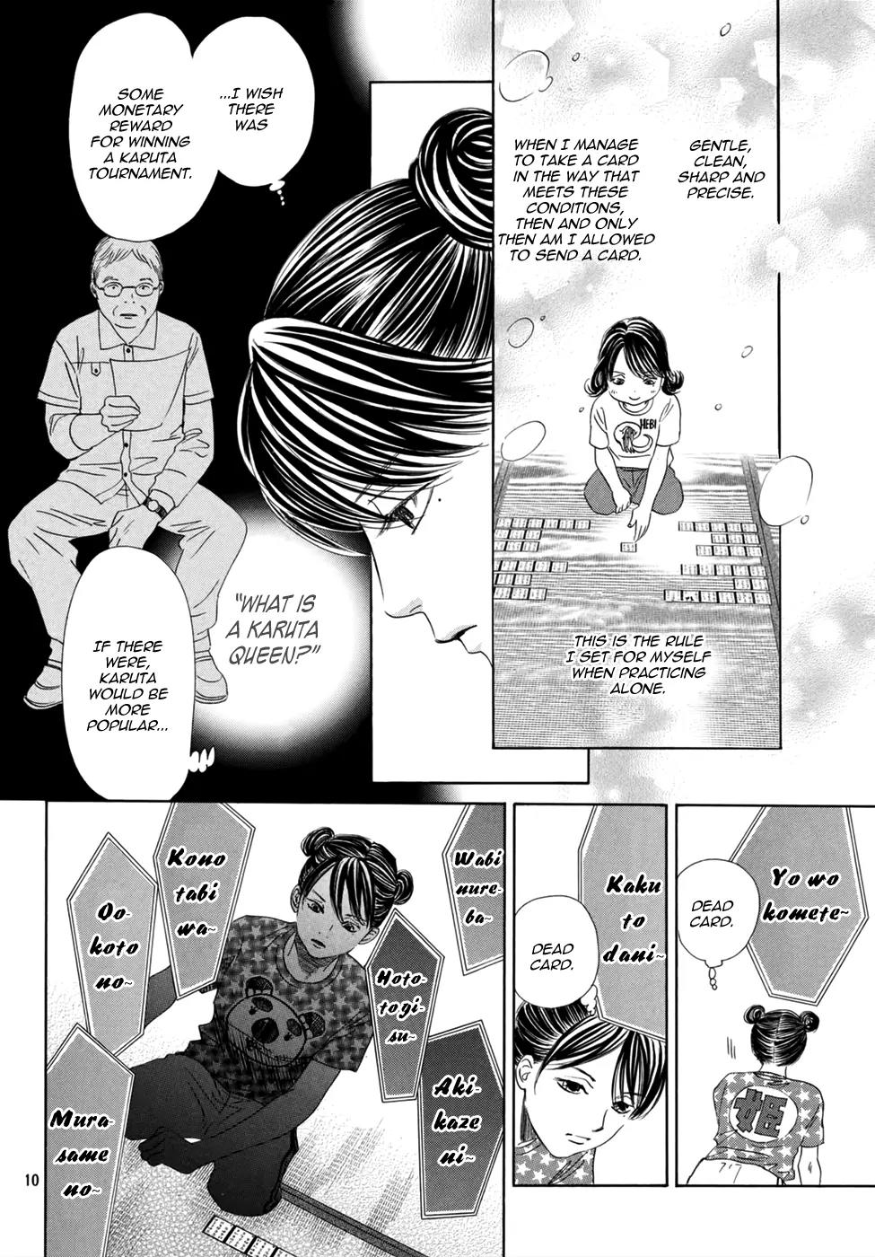 Chihayafuru Chapter 147 page 9 - Chapter 147