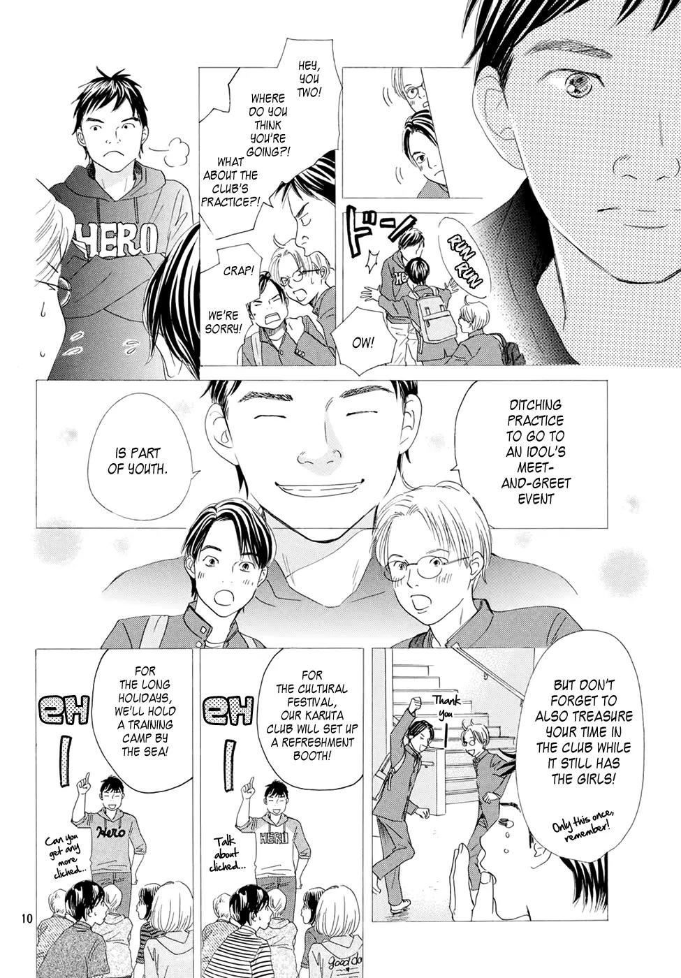 Chihayafuru Chapter 148 page 10 - Chapter 148