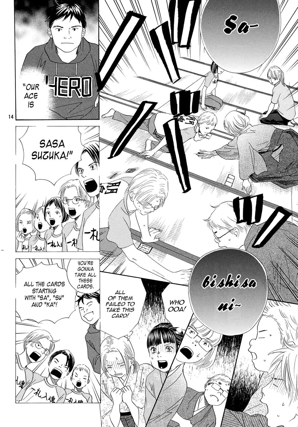 Chihayafuru Chapter 148 page 14 - Chapter 148