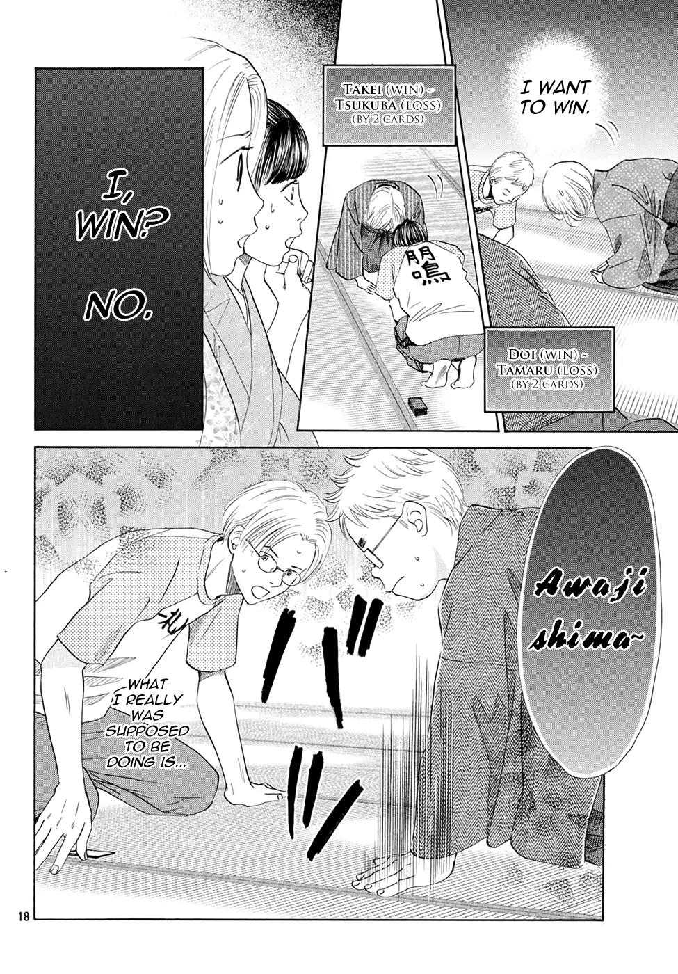 Chihayafuru Chapter 148 page 18 - Chapter 148
