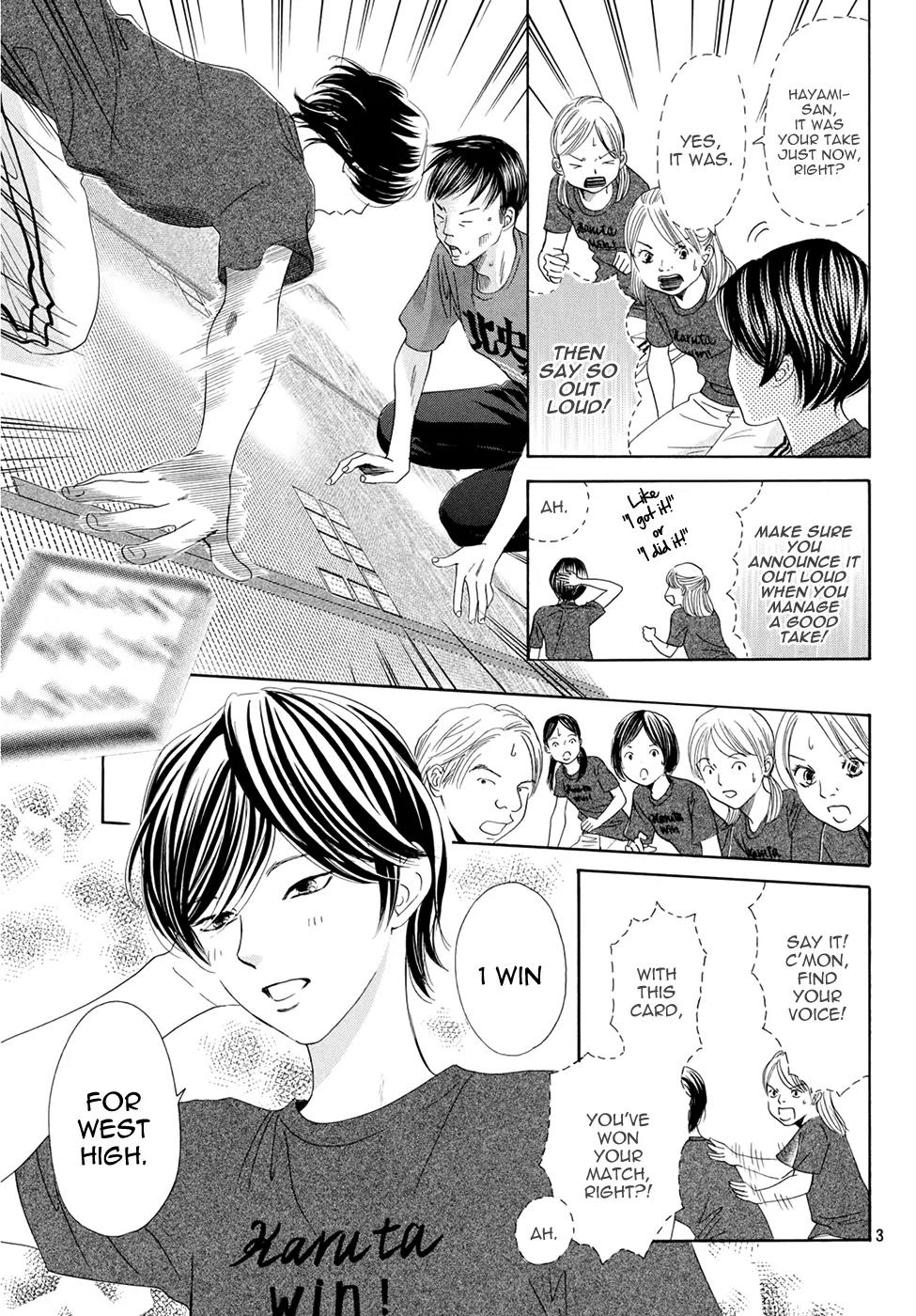 Chihayafuru Chapter 148 page 3 - Chapter 148
