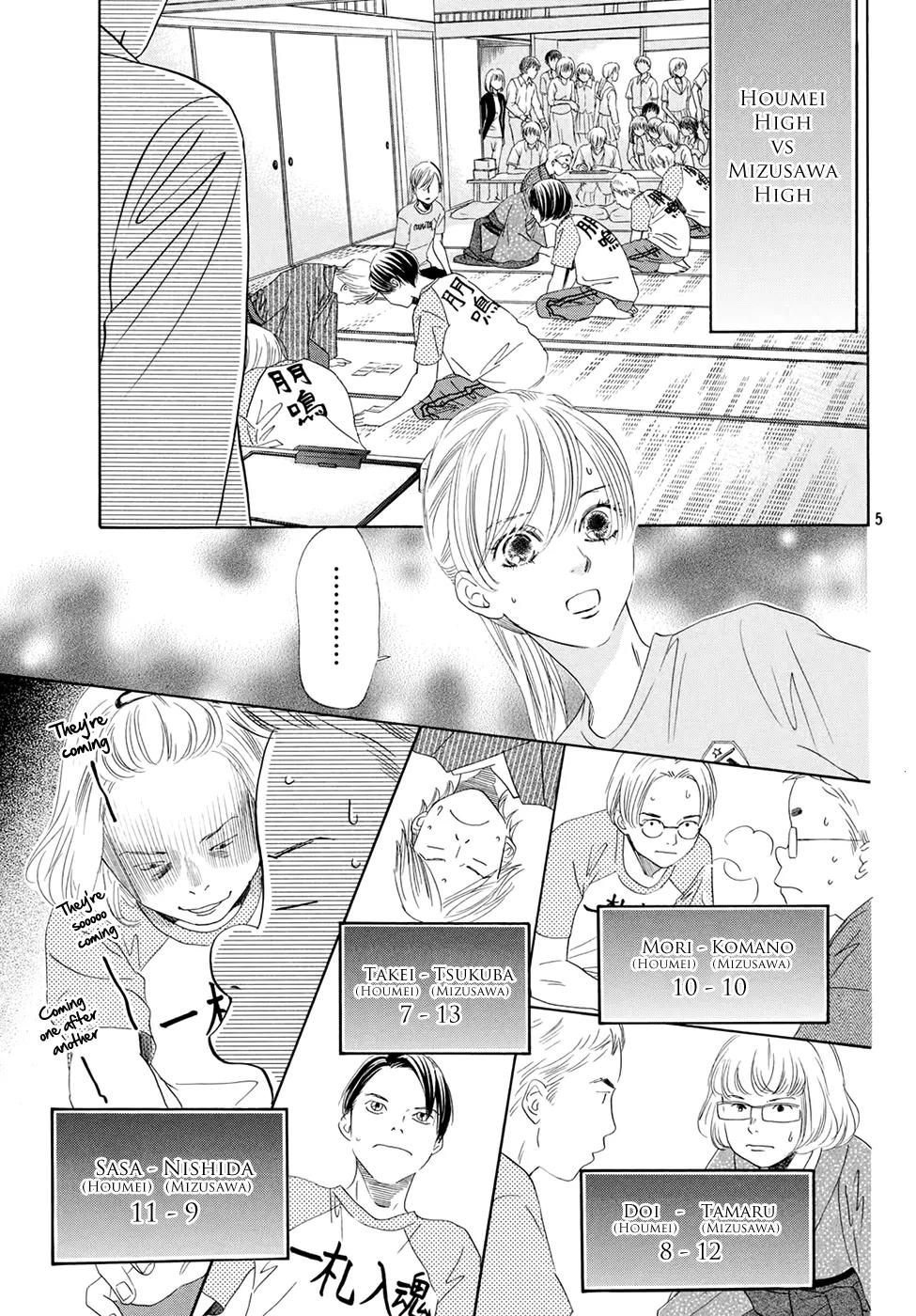 Chihayafuru Chapter 148 page 5 - Chapter 148