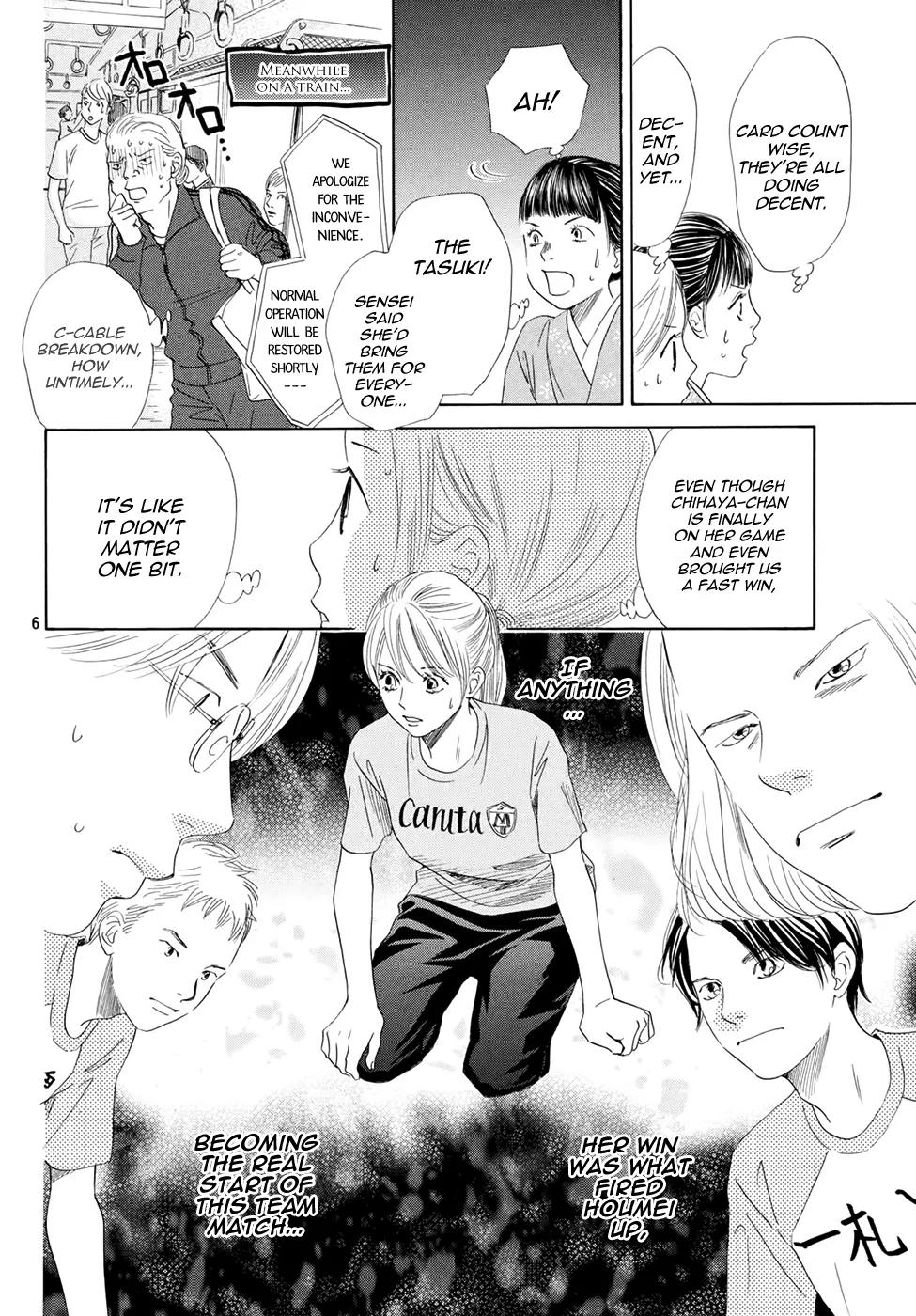 Chihayafuru Chapter 148 page 6 - Chapter 148