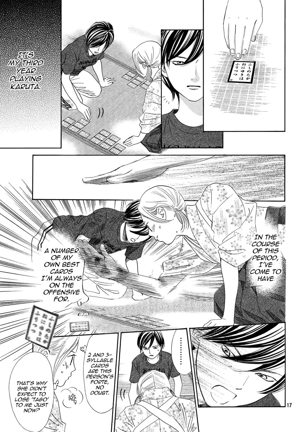 Chihayafuru Chapter 149 page 18 - Chapter 149