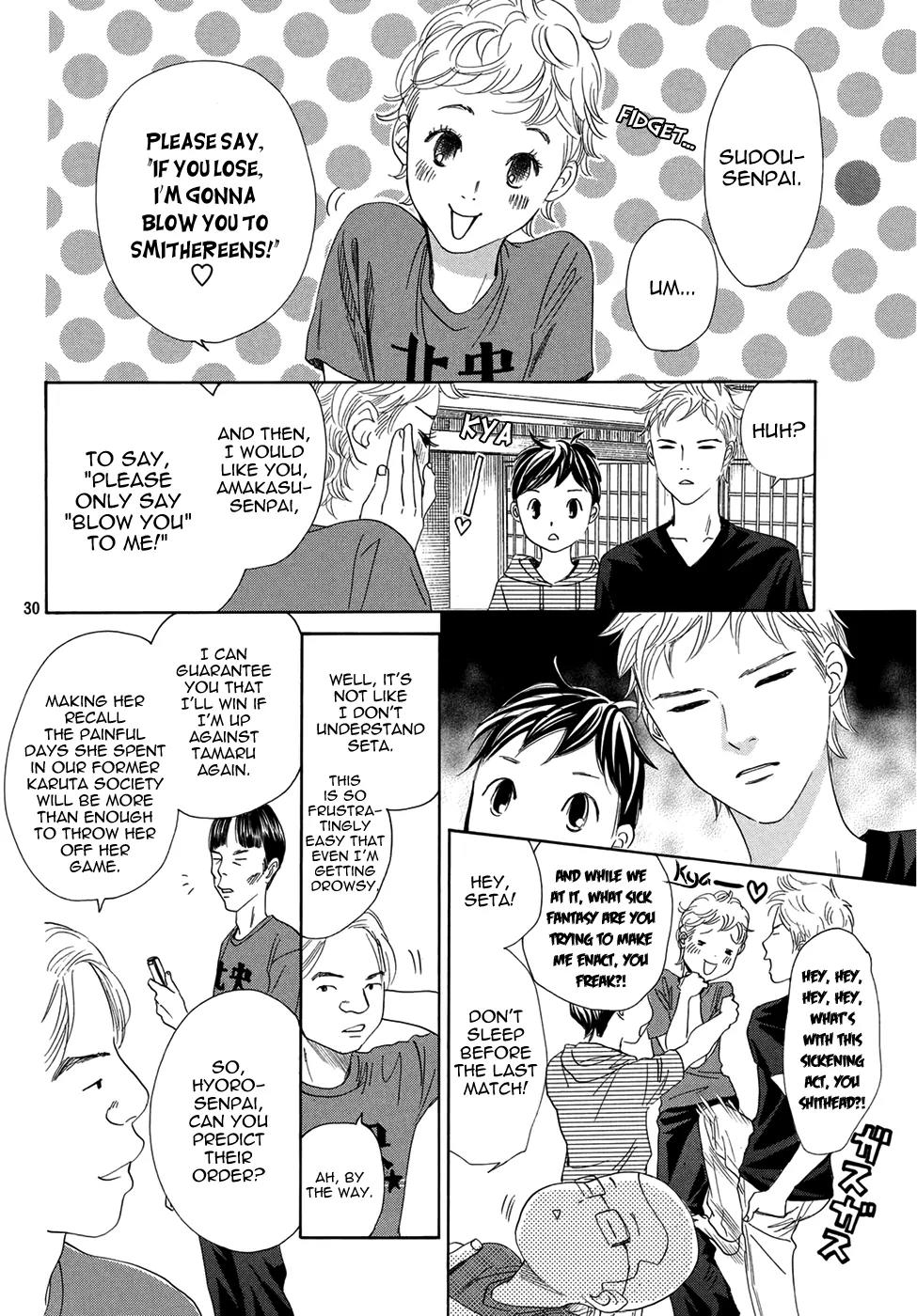 Chihayafuru Chapter 149 page 31 - Chapter 149