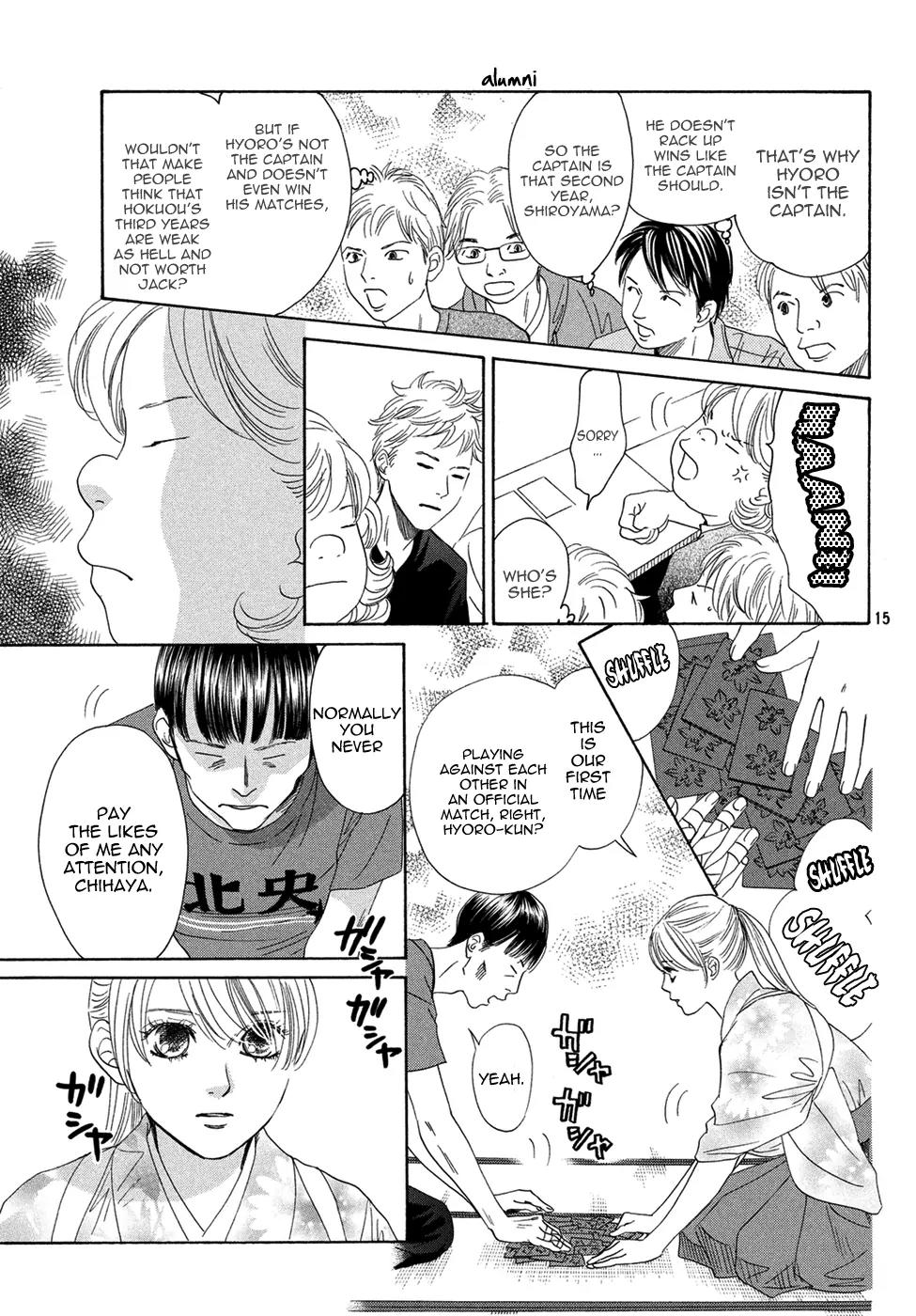 Chihayafuru Chapter 150 page 14 - Chapter 150