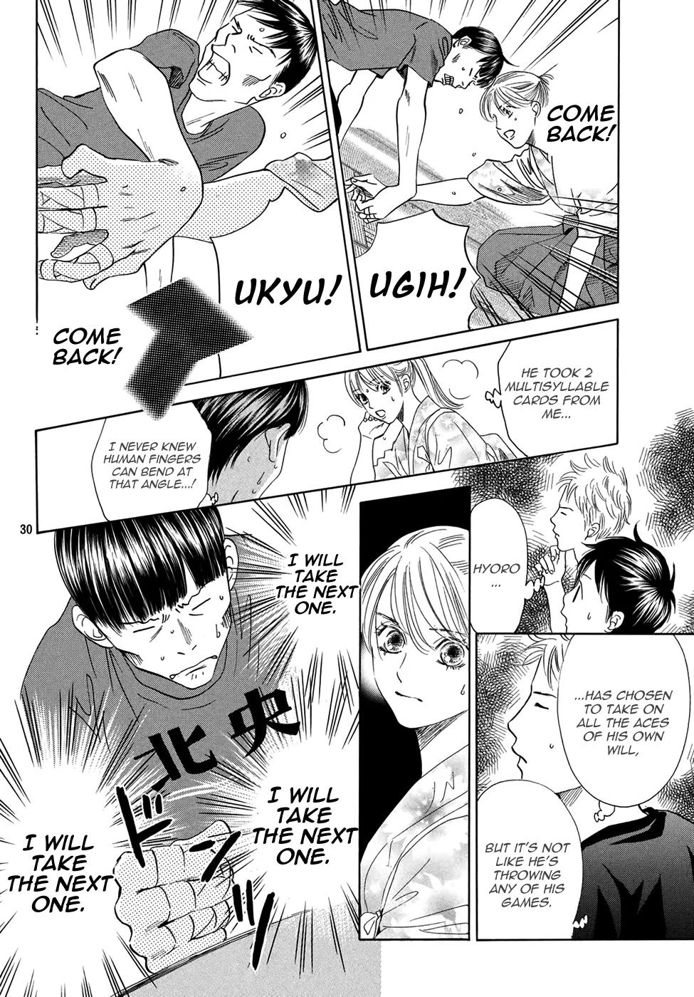 Chihayafuru Chapter 150 page 29 - Chapter 150