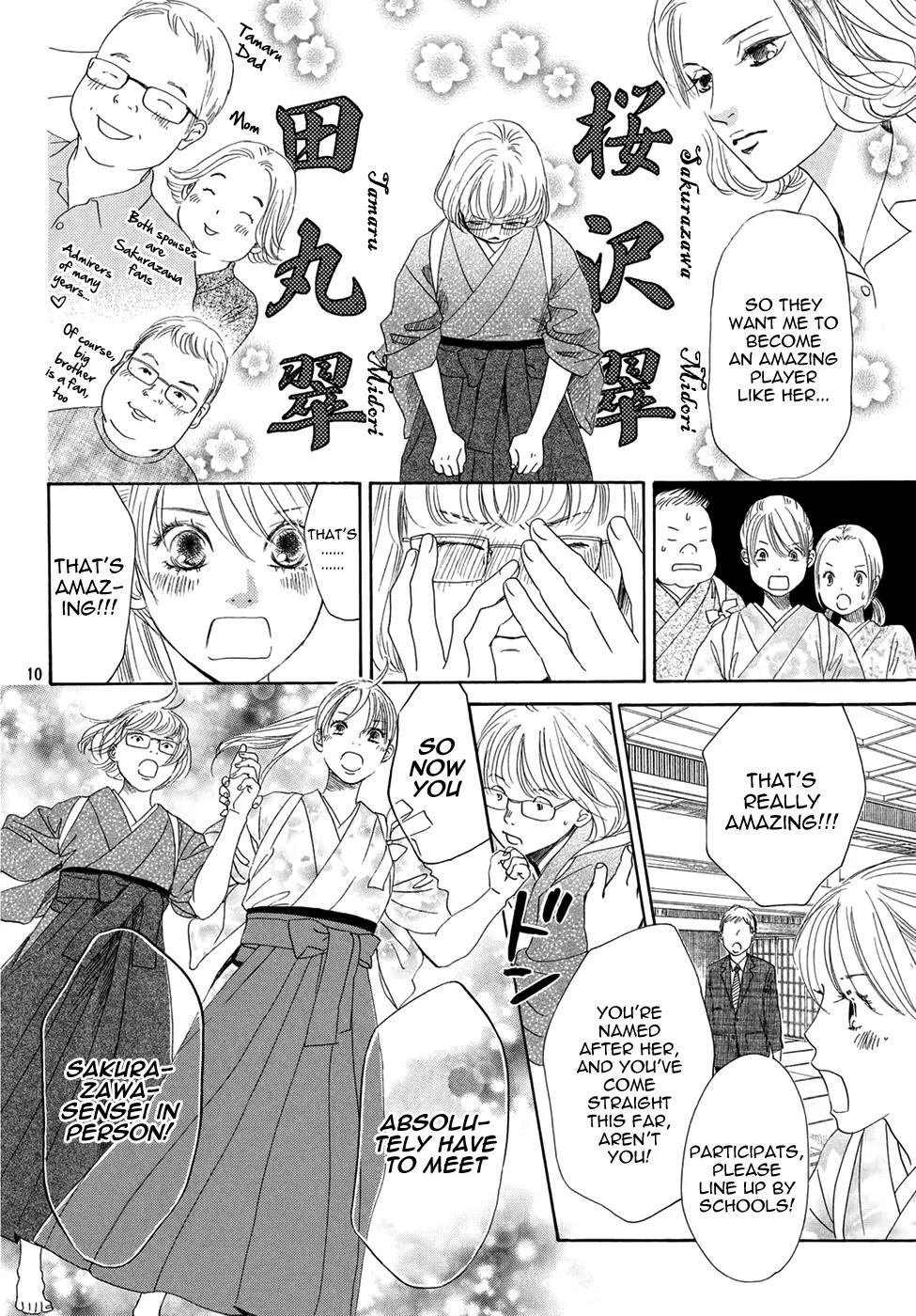 Chihayafuru Chapter 150 page 9 - Chapter 150