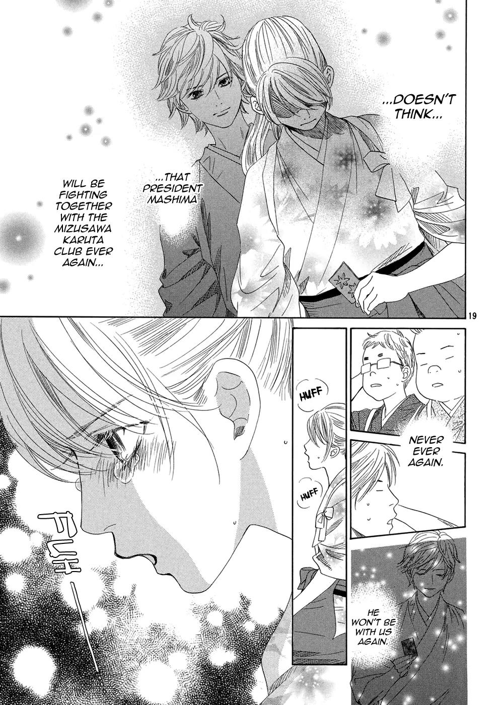 Chihayafuru Chapter 151 page 20 - Chapter 151