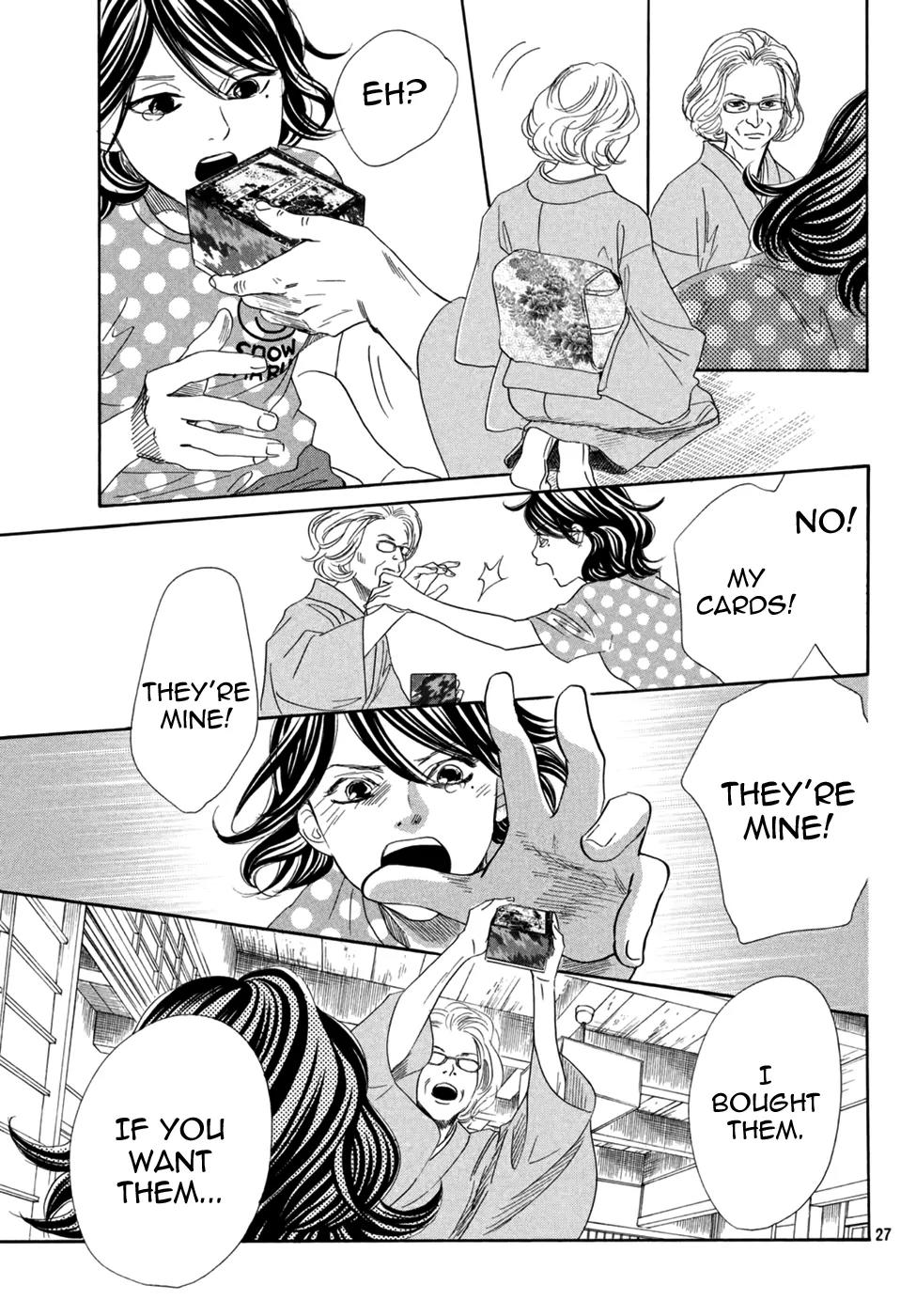 Chihayafuru Chapter 153 page 27 - Chapter 153