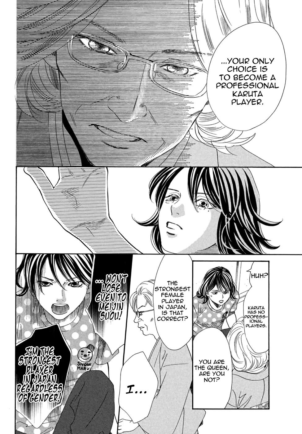 Chihayafuru Chapter 153 page 28 - Chapter 153