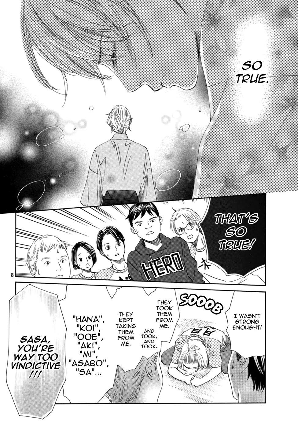 Chihayafuru Chapter 153 page 8 - Chapter 153
