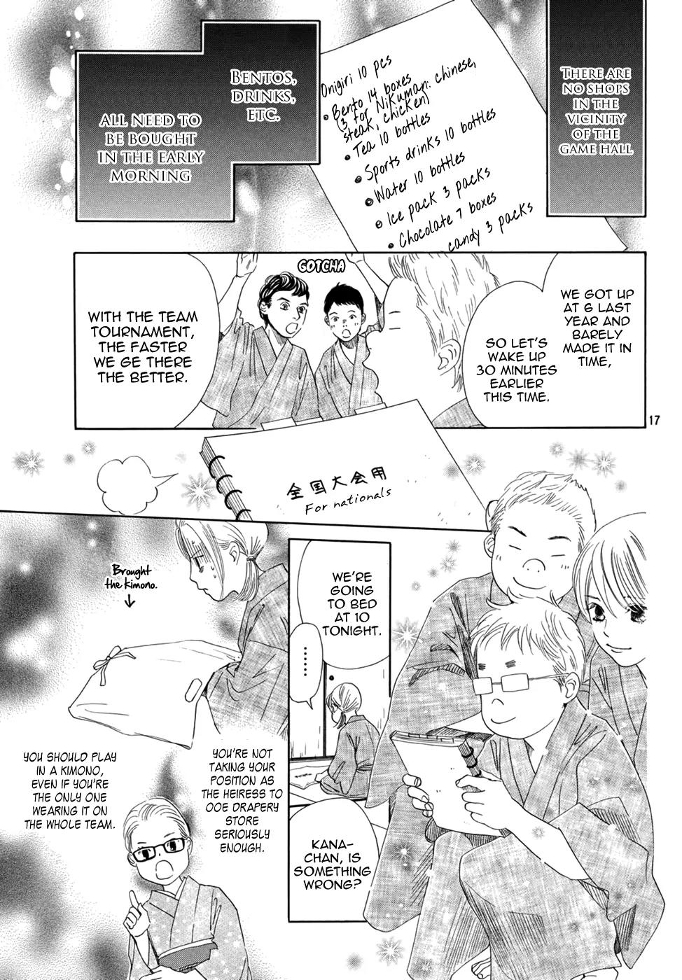 Chihayafuru Chapter 154 page 18 - Chapter 154